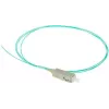 ACT RL8695 cable de fibra óptica SC pigtail, 1 m, OM3, LSZH, aqua