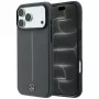 Mercedes Leather Semi Wrap with Iconic Line MagSafe funda para iPhone 18 Pro Max / 17 Pro Max, antracita