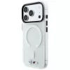 BMW M IML Frosted Metal Logo & Trims funda con MagSafe para iPhone 18 Pro / 17 Pro, transparente