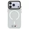 BMW M IML Frosted Metal Logo & Trims funda con MagSafe para iPhone 18 Pro / 17 Pro, transparente