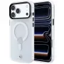 BMW Sign Frosted IML & Metal Logo MagSafe funda para iPhone 18 Pro Max / 17 Pro Max, transparente