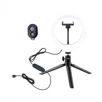 White Shark RL-08 MOONLIGHT-2 aro de luz LED, 21 cm