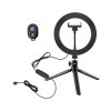 White Shark RL-08 MOONLIGHT-2 aro de luz LED, 21 cm