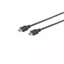 Wentronic 77473-E cable HDMI, 3 m, 3D, Ethernet, 4K 60 Hz, chapado en oro