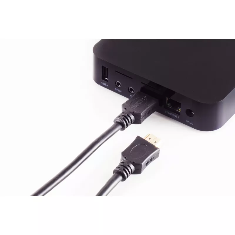Wentronic 77473-E cable HDMI, 3 m, 3D, Ethernet, 4K 60 Hz, chapado en oro
