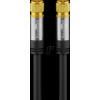 Wentronic 70661 cable de conexión de antena, F, 135 dB, apantallado 4x, 1 m