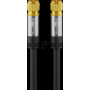 Wentronic 70661 cable de conexión de antena, F, 135 dB, apantallado 4x, 1 m