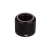Thermaltake Pacific SF CL-W389-CA16MK-A conector de compresión para tubo rígido de 16 mm de diámetro exterior, negro mate
