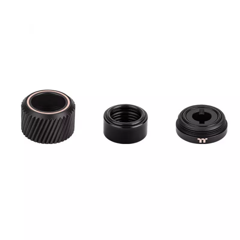 Thermaltake Pacific SF CL-W389-CA16MK-A conector de compresión para tubo rígido de 16 mm de diámetro exterior, negro mate