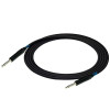 SSQ JMPJMP2 Pro cable de audio, jack mono de 6,3 mm a jack mono de 6,3 mm con conectores Neutrik, 2 m