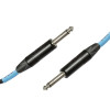 SSQ JMPJMP2 Pro cable de audio, jack mono de 6,3 mm a jack mono de 6,3 mm con conectores Neutrik, 2 m