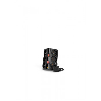 HSK Data Acar SMART protector contra sobretensiones, 1,5 m, negro