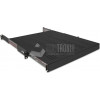 Wirewin SHELF PO 600 BL bandeja extraíble de 19 pulgadas 1U, hasta 35 kg, negra