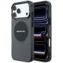 Mercedes AMG00131 funda para iPhone 18 Pro Max / 17 Pro Max, IML Transparent Bicolor Block, MagSafe, negra