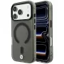 BMW BMW001310 funda para iPhone 18 Pro / 17 Pro, M IML Frosted Metal Logo & Trims, MagSafe, negra