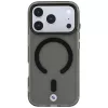 BMW BMW001310 funda para iPhone 18 Pro / 17 Pro, M IML Frosted Metal Logo & Trims, MagSafe, negra