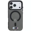 BMW BMW001323 funda para iPhone 18 Pro Max / 17 Pro Max, M IML Glossy Metal Logo & Trims, MagSafe, negra