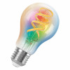 Osram SMART+ MATTER Filament Multicolor Classic A40 bombilla inteligente, E27, 4,8 W, RGBW, Wi-Fi