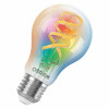 Osram SMART+ MATTER Filament Multicolor Classic A40 bombilla inteligente, E27, 4,8 W, RGBW, Wi-Fi