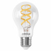 Osram SMART+ MATTER Filament Multicolor Classic A40 bombilla inteligente, E27, 4,8 W, RGBW, Wi-Fi