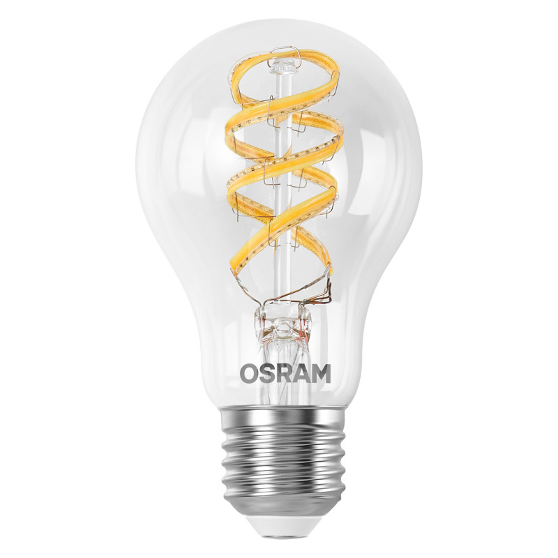 Osram SMART+ MATTER Filament Multicolor Classic A40 bombilla inteligente, E27, 4,8 W, RGBW, Wi-Fi