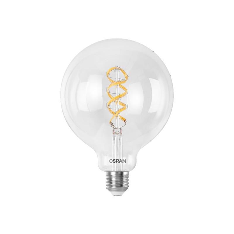 Osram SMART+ MATTER Filament Multicolor Classic Globe 125 40 bombilla inteligente, E27, 4,8 W, RGBW, Wi-Fi