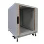 IT-BUDGET SRK armario de red de 19 pulgadas 90ITB19SRK1266GGN, 12U, 600x600 mm, gris claro