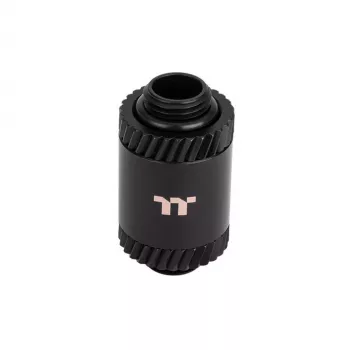 Thermaltake Pacific SF alargador de conexión macho a macho CL-W391-CU00MK-A, 30 mm, negro mate, DIY LCS