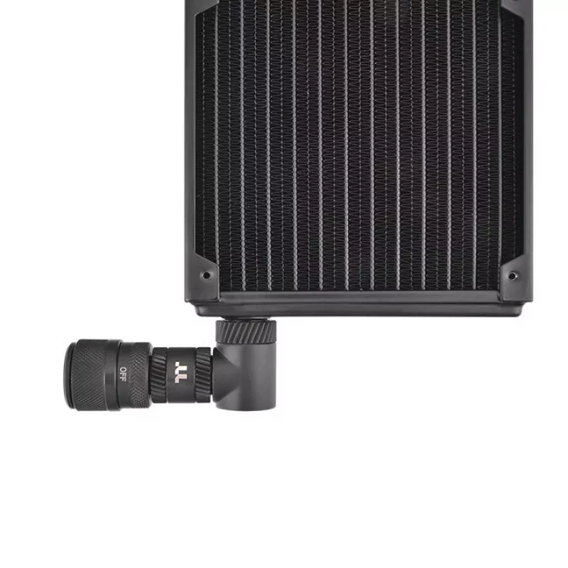 Thermaltake Pacific SF alargador de conexión macho a macho CL-W391-CU00MK-A, 30 mm, negro mate, DIY LCS