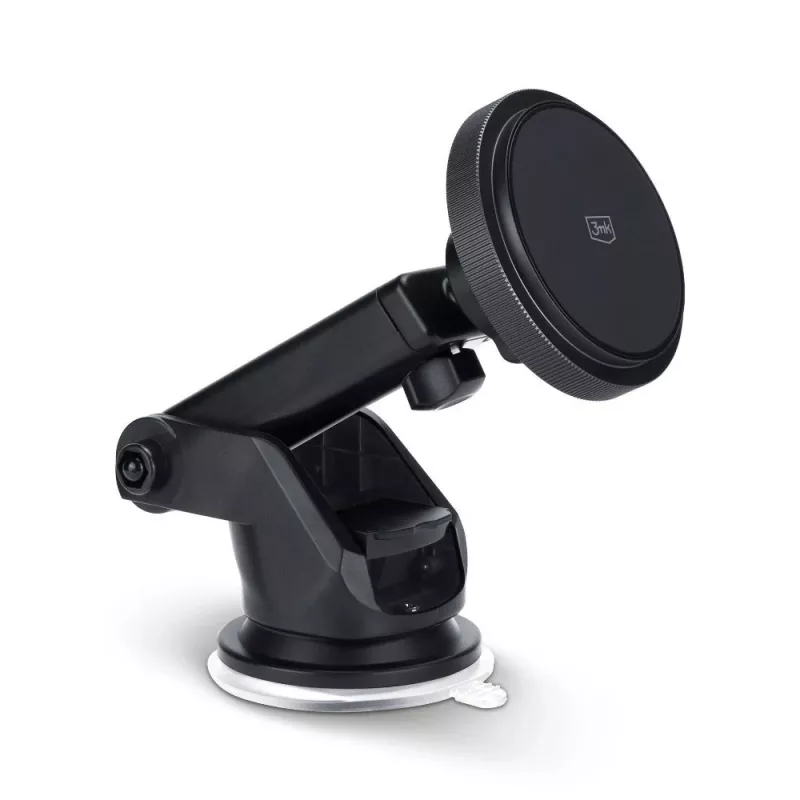 3mk MagCharger 15 W soporte de coche para móvil con carga inalámbrica, negro