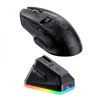 ONIKUMA DM08 ratón inalámbrico para juegos, negro