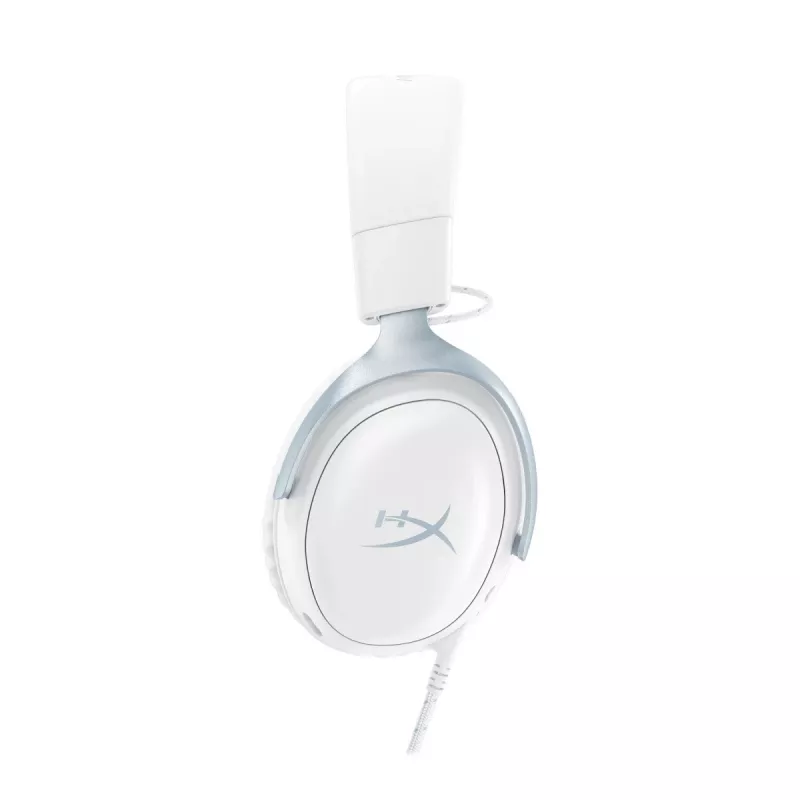 Auriculares gaming HyperX Cloud III, blanco-azul, DF7F1AA