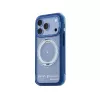Skinarma Atlas funda con MagSafe y soporte giratorio para iPhone 18 Pro / 17 Pro, azul