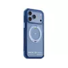 Skinarma Atlas funda con MagSafe y soporte giratorio para iPhone 18 Pro Max / 17 Pro Max, azul