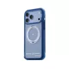 Skinarma Atlas funda con MagSafe y soporte giratorio para iPhone 18 Pro Max / 17 Pro Max, azul
