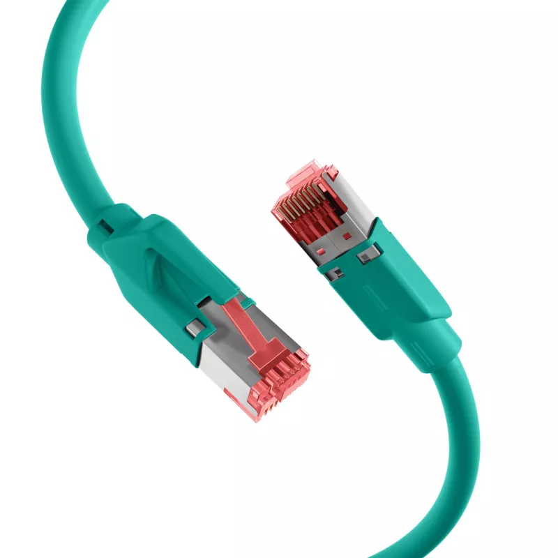 EFB Elektronik K8053.40 cable de red RJ45 Cat.6A S/FTP LSZH, 40 m, verde