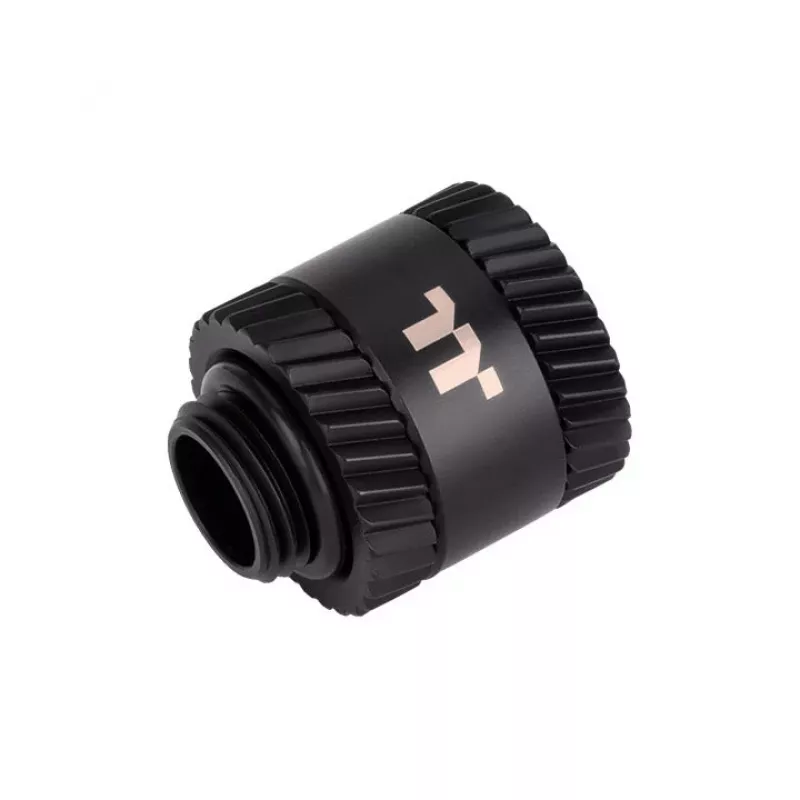 Thermaltake Pacific SF racor alargador de 20 mm (hembra-macho), negro mate, CL-W392-CU00MK-A