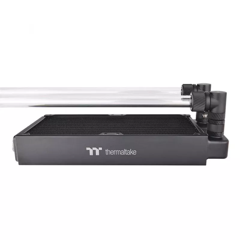 Thermaltake Pacific SF racor alargador de 20 mm (hembra-macho), negro mate, CL-W392-CU00MK-A