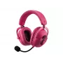 Logitech G PRO X3 LIGHTSPEED auriculares inalámbricos para juegos, 2,4 GHz, magenta