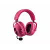 Logitech G PRO X3 LIGHTSPEED auriculares inalámbricos para juegos, 2,4 GHz, magenta