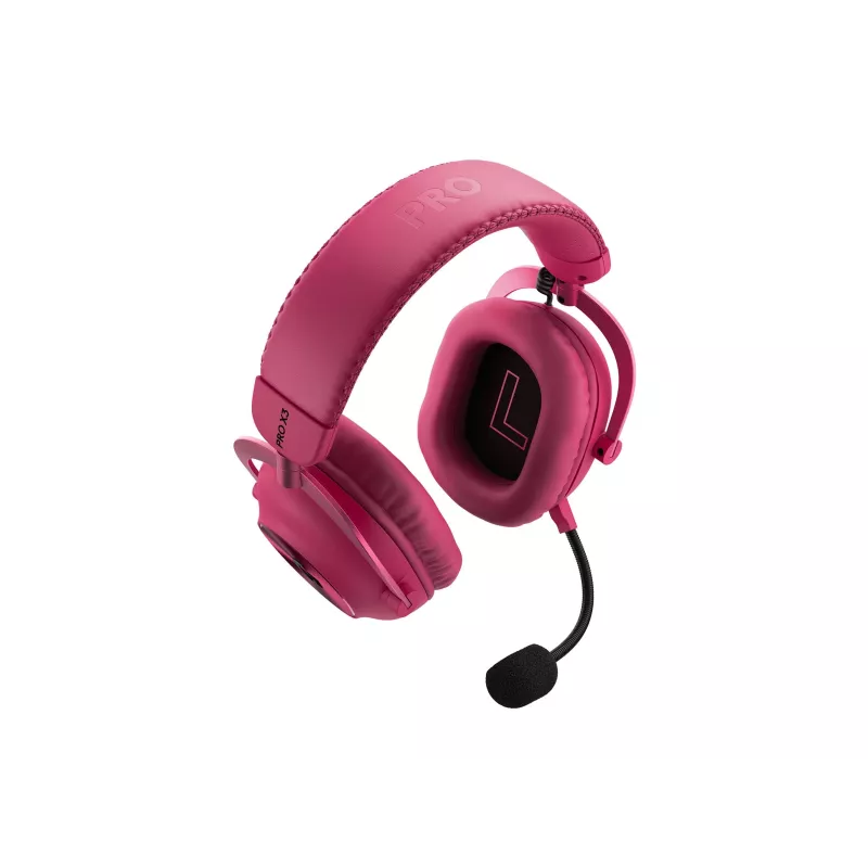 Logitech G PRO X3 LIGHTSPEED auriculares inalámbricos para juegos, 2,4 GHz, magenta