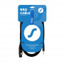 SSQ XLRMi3 cable de audio, XLR hembra – Jack estéreo de 3,5 mm, 3 m