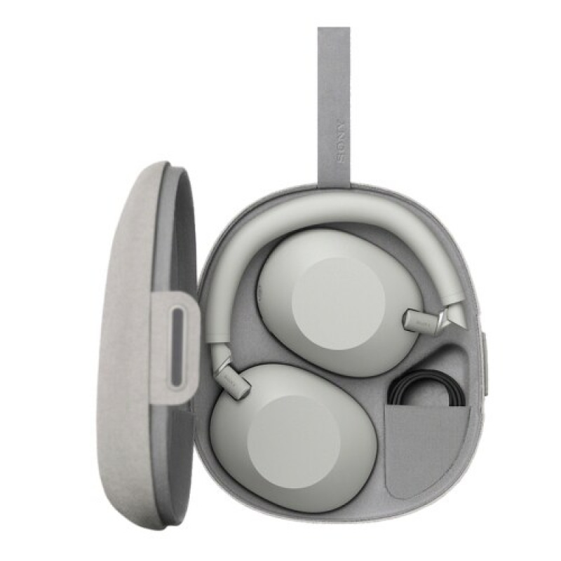 Sony WH-1000XM6 auriculares inalámbricos con cancelación de ruido, Bluetooth, plata platino, embalaje dañado
