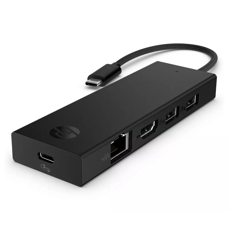 HP hub portátil USB-C 4K HDMI (BR1U3AA#ABB)