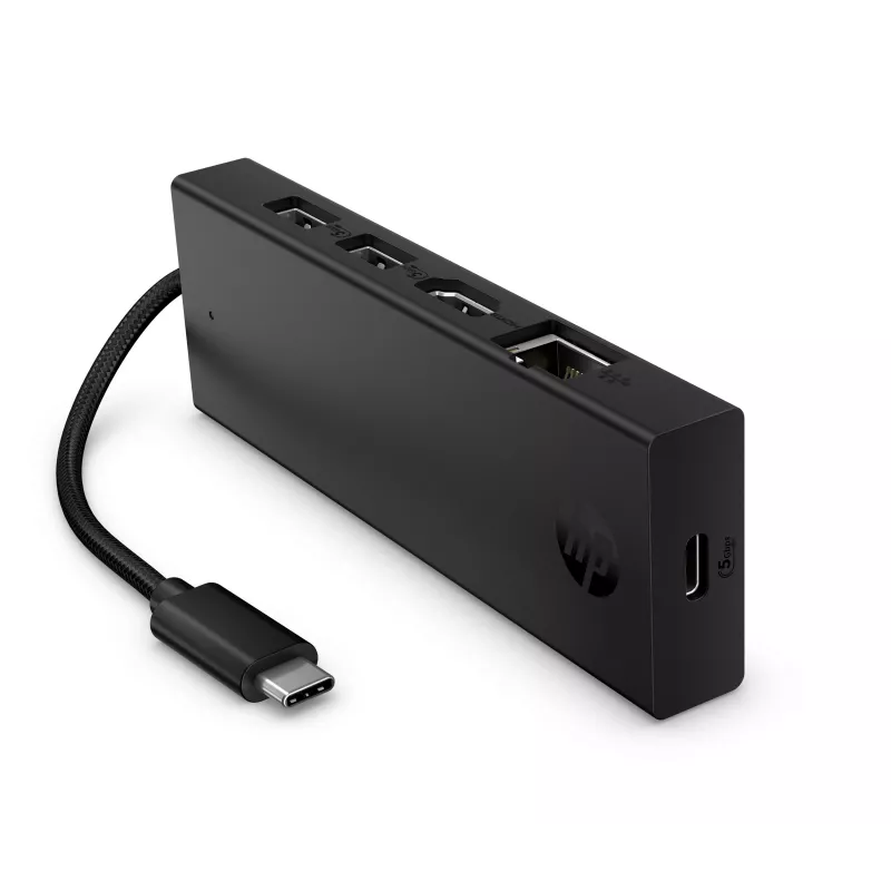 HP hub portátil USB-C 4K HDMI (BR1U3AA#ABB)