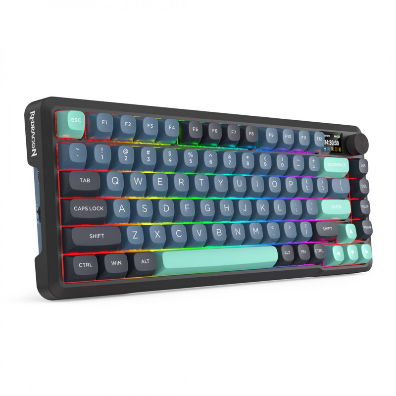 Redragon K724GBG-RGB-PRO Behemoth teclado gaming, 75%, RGB