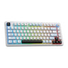 ONIKUMA MT501 teclado gaming, 75%, blanco