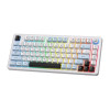 ONIKUMA MT501 teclado gaming, 75%, blanco