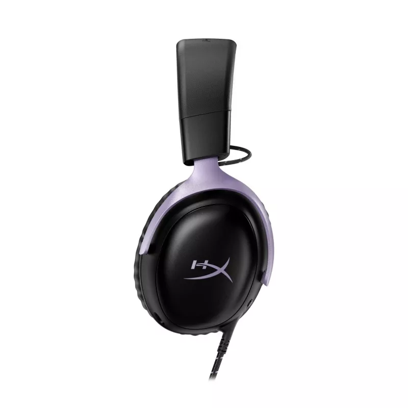 HyperX Cloud III auriculares para juegos, negro/lavanda