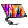 Alogic 34A3KPDTMBLK monitor ultrapanorámico de 34 pulgadas QHD 3K con base de conexión